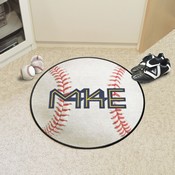 Milwaukee Brewers Baseball Rug - 27in. Diameter, 40643