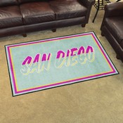 San Diego Padres Plush Area Rug, AGS-40660