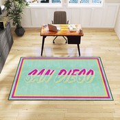 San Diego Padres Plush Area Rug, AGS-40660