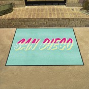San Diego Padres All-Star Rug - 34 in. x 42.5 in., 40664