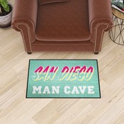 San Diego Padres Man Cave Starter Mat Accent Rug - 19in. x 30in., 40666