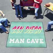 San Diego Padres Man Cave Tailgater Rug - 5ft. x 6ft., 40667