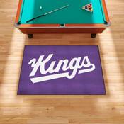 Sacramento Kings Ulti-Mat Rug - 5ft. x 8ft. - Kings Crown Primary Logo - Black, 40789