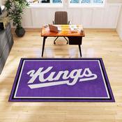 Sacramento Kings 5ft. x 8 ft. Plush Area Rug - Kings Crown Primary Logo, 40792