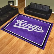 Sacramento Kings 8ft. x 10 ft. Plush Area Rug - Kings Crown Primary Logo, 40793