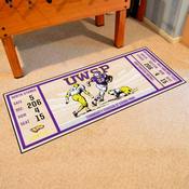 Wisconsin-Stevens Point Pointers Ticket Runner Rug - 30in. x 72in., 40855