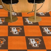 Bowling Green Falcons Team Carpet Tiles - 45 Sq Ft., 40923