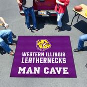 Western Illinois Leathernecks Man Cave Tailgater Rug - 5ft. x 6ft., 40937