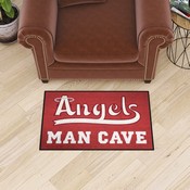 Los Angeles Angels Man Cave Starter Mat Accent Rug - 19in. x 30in., 40983