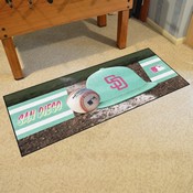 San Diego Padres Baseball Runner Rug - 30in. x 72in., 40998