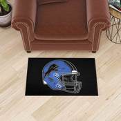 Detroit Lions Starter Mat Accent Rug - 19in. x 30in. - Lions Helmet Logo, 41182