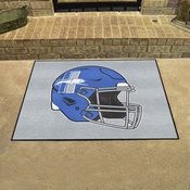 Detroit Lions All-Star Rug - 34 in. x 42.5 in. - Lions Helmet Logo, 41183