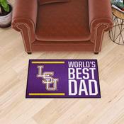 LSU Tigers Starter Mat Accent Rug - 19in. x 30in. - (41214), 41214