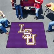 LSU Tigers Tailgater Rug - 5ft. x 6ft. - LSU Primary Logo - Brown, 41225