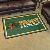 Florida A&M Rattlers 4ft. x 6ft. Plush Area Rug, 41452
