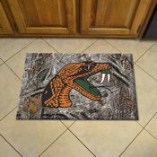 Florida A&M Rattlers Rubber Scraper Door Mat - Camo Scraper Mat, 41459