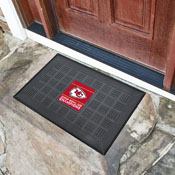 NFL - Kansas City Chiefs Super Bowl LVIII Heavy Duty Vinyl Medallion Door Mat - 19.5in. x 31in., 42011