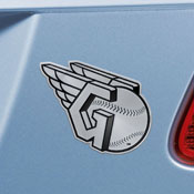 Cleveland Guardians Guardians Molded Chrome Plastic Emblem, 60217