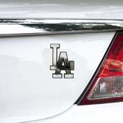 MLB - Los Angeles Dodgers Molded Chrome Emblem 3.25 x 3.25 - 