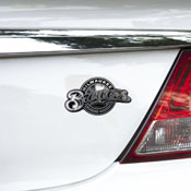 Milwaukee Brewers Molded Chrome Plastic Emblem, 60224