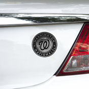 Washington Nationals Molded Chrome Plastic Emblem, 60237