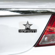 Dallas Cowboys Molded Chrome Plastic Emblem, 60266