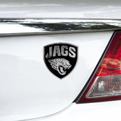 Jacksonville Jaguars Molded Chrome Plastic Emblem, 60271