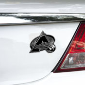 Colorado Avalanche Molded Chrome Plastic Emblem, 60296