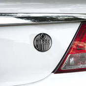 Edmonton Oilers Molded Chrome Plastic Emblem, 60300