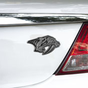 Nashville Predators Molded Chrome Plastic Emblem, 60305