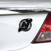 New Jersey Devils Molded Chrome Plastic Emblem, 60306