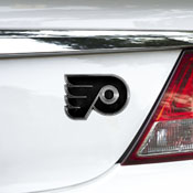 Philadelphia Flyers Molded Chrome Plastic Emblem, 60310