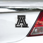 Arizona Wildcats Molded Chrome Plastic Emblem, 60326
