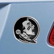 Florida State Seminoles Molded Chrome Plastic Emblem, 60339
