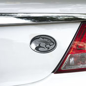 Houston Cougars Molded Chrome Plastic Emblem, 60342