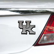 Kentucky Wildcats Molded Chrome Plastic Emblem, 60349