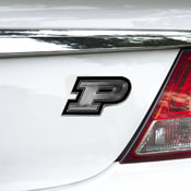 Purdue Boilermakers Molded Chrome Plastic Emblem, 60372