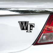 Wake Forest Demon Deacons Molded Chrome Plastic Emblem, 60385