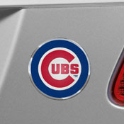 Chicago Cubs Heavy Duty Aluminum Embossed Color Emblem, 60399