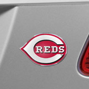 Cincinnati Reds Heavy Duty Aluminum Embossed Color Emblem, 60401