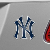 New York Yankees Heavy Duty Aluminum Embossed Color Emblem, 60412