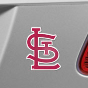 St. Louis Cardinals Heavy Duty Aluminum Embossed Color Emblem, 60419