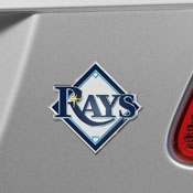 Tampa Bay Rays Heavy Duty Aluminum Embossed Color Emblem, 60420