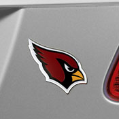 Arizona Cardinals Heavy Duty Aluminum Embossed Color Emblem, 60445