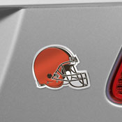 Cleveland Browns Heavy Duty Aluminum Embossed Color Emblem, 60452
