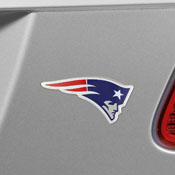 New England Patriots Heavy Duty Aluminum Embossed Color Emblem, 60462