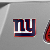 New York Giants Heavy Duty Aluminum Embossed Color Emblem, 60464