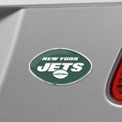 New York Jets Heavy Duty Aluminum Embossed Color Emblem, 60465