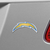 Los Angeles Chargers Heavy Duty Aluminum Embossed Color Emblem, 60469
