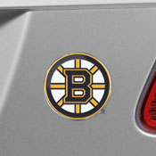 Boston Bruins Heavy Duty Aluminum Embossed Color Emblem, 60478